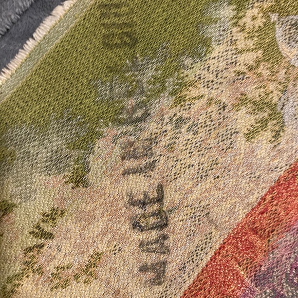 Belgium Tapestry Classic Scene Mid 20th Century Embroidery Cotton - Picture 8 of 9